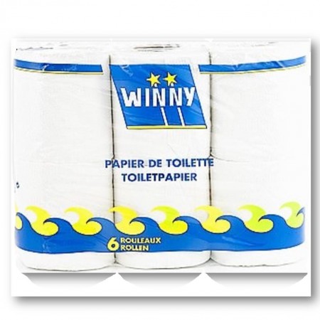 Papier toilette blanc