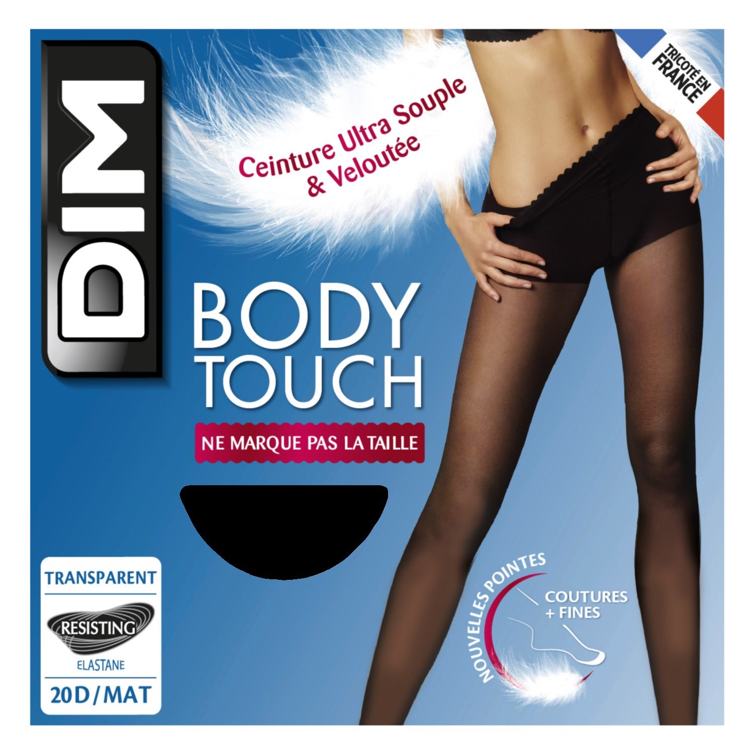 Collant bodytouch transparant taille 4