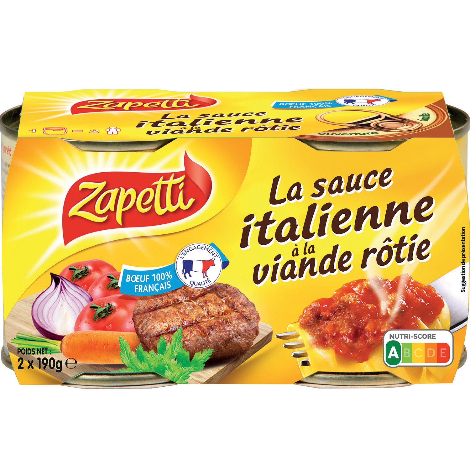 Sauce italienne a la viande rotie 1x4