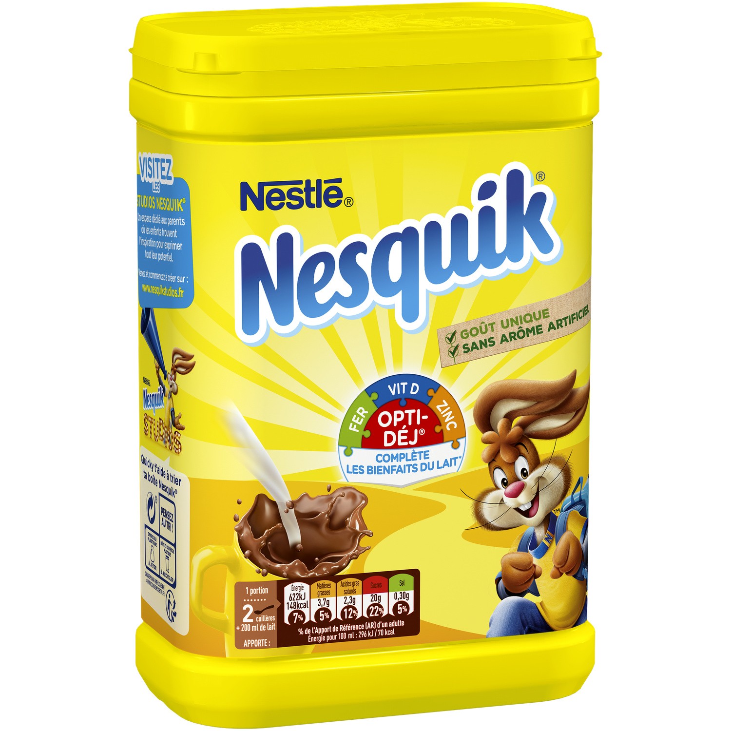 Cacao en poudre Nesquick