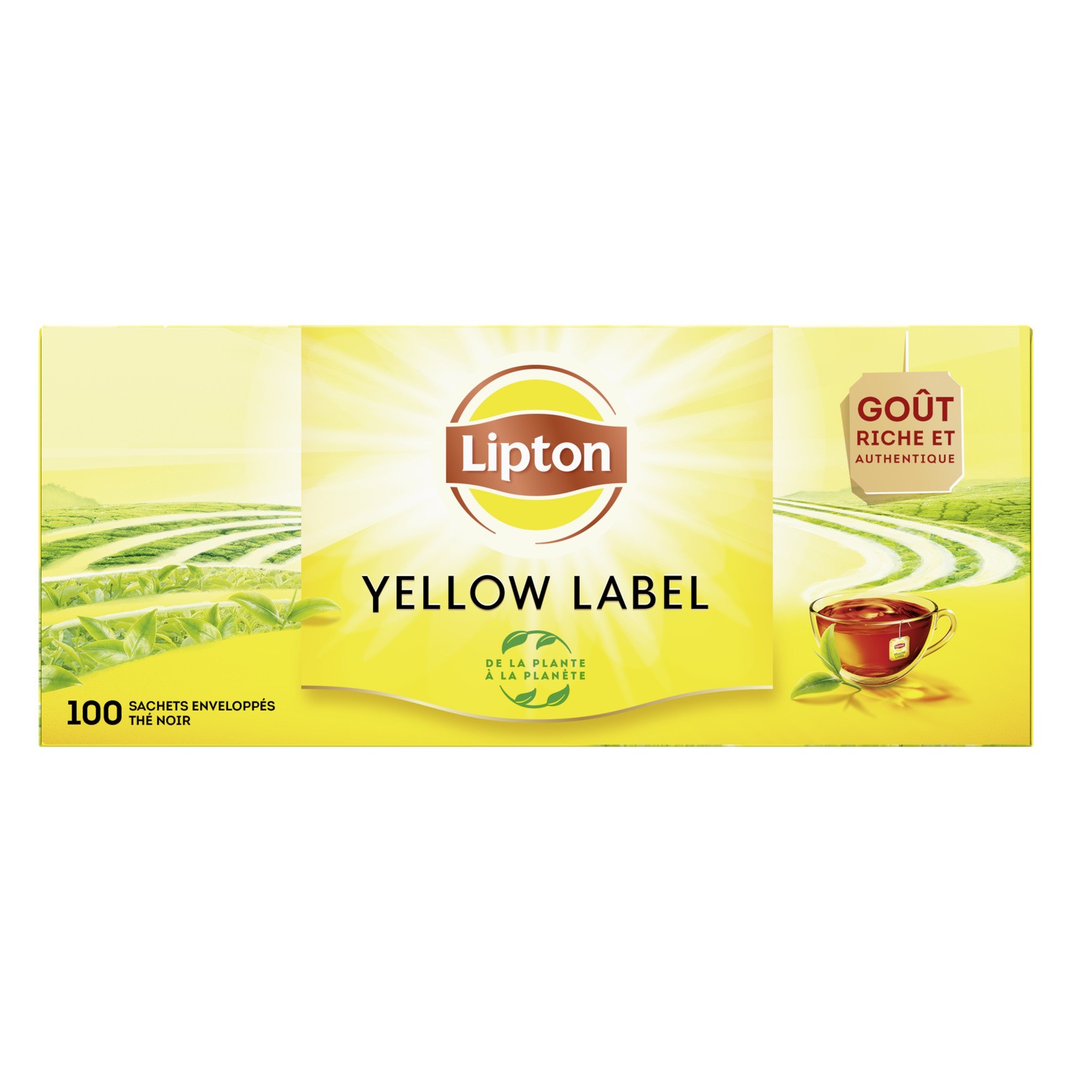 Thé Lipton yellow x100