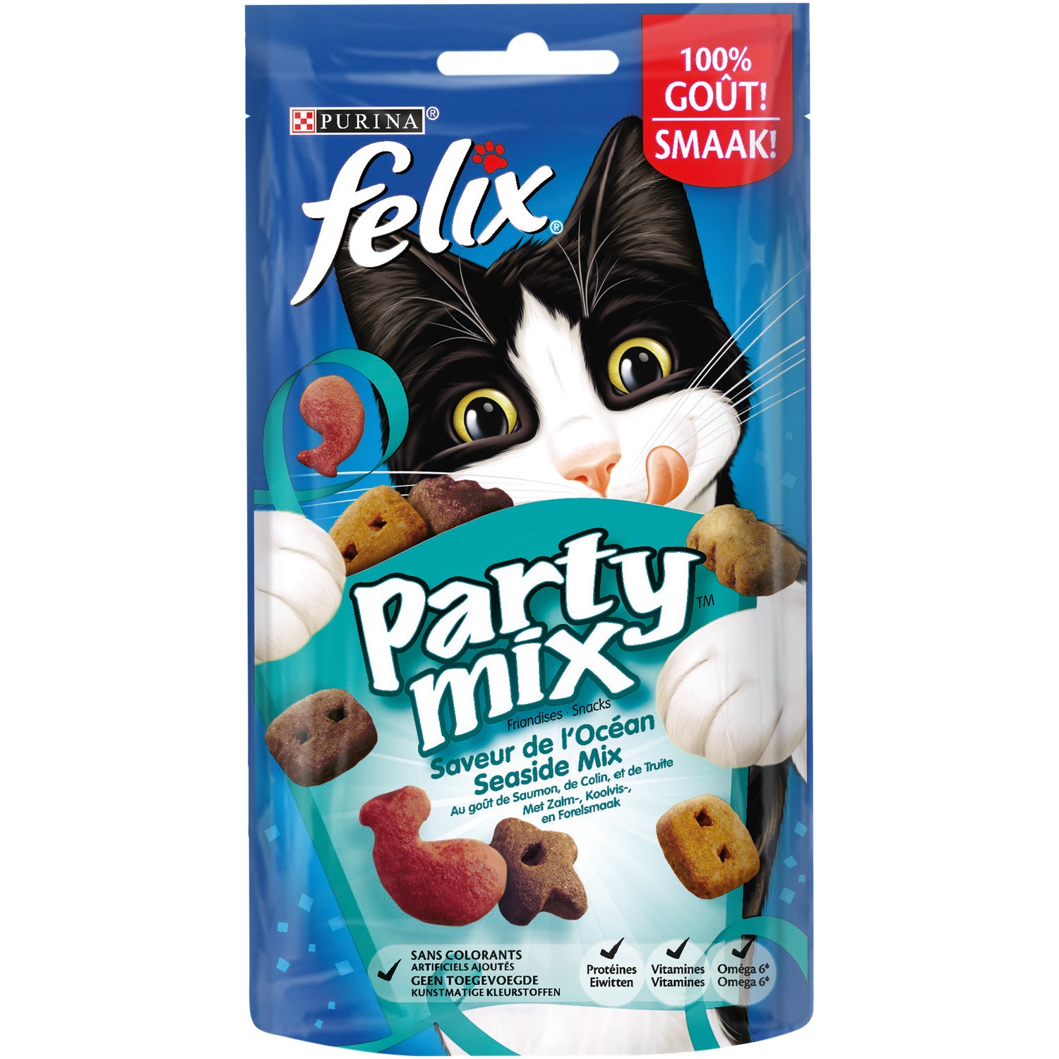Friandises pour chat Party Mix saveur de l'Océan