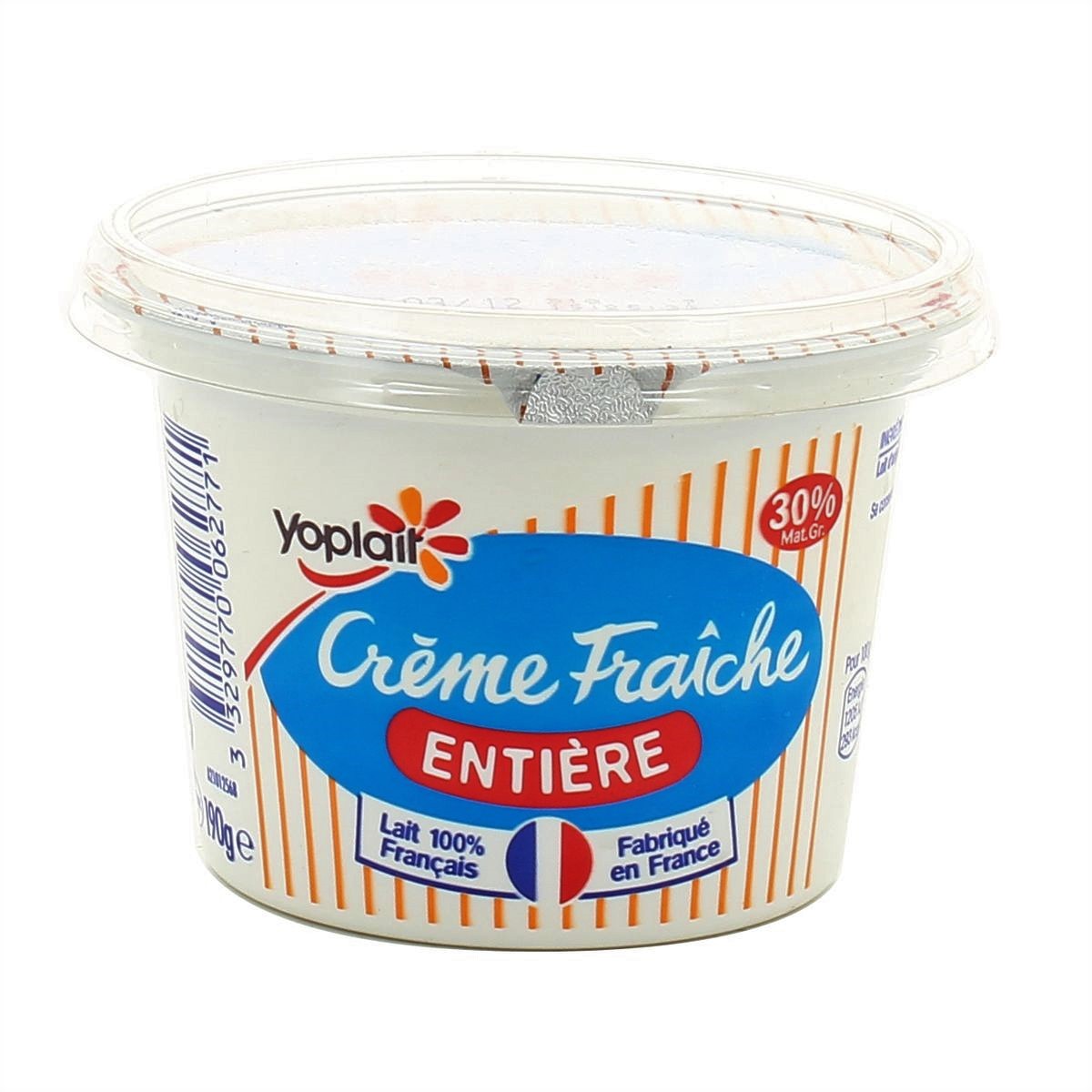 Crème fraîche épaisse 30% M.G.