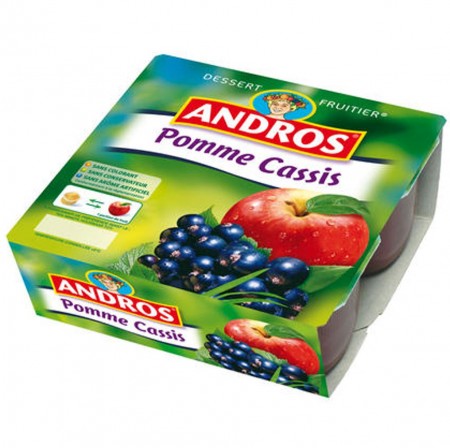Compote pomme cassis