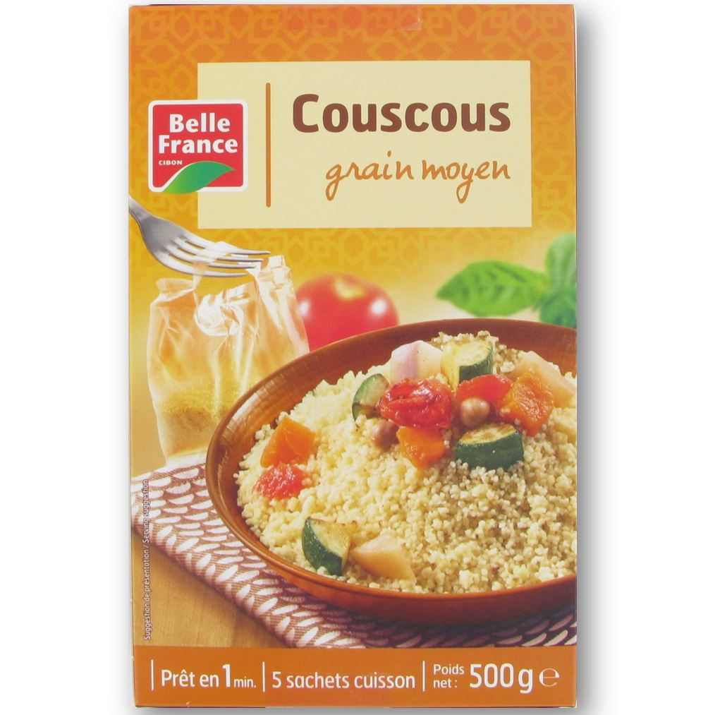 Couscous grain moyen x 5 sachets
