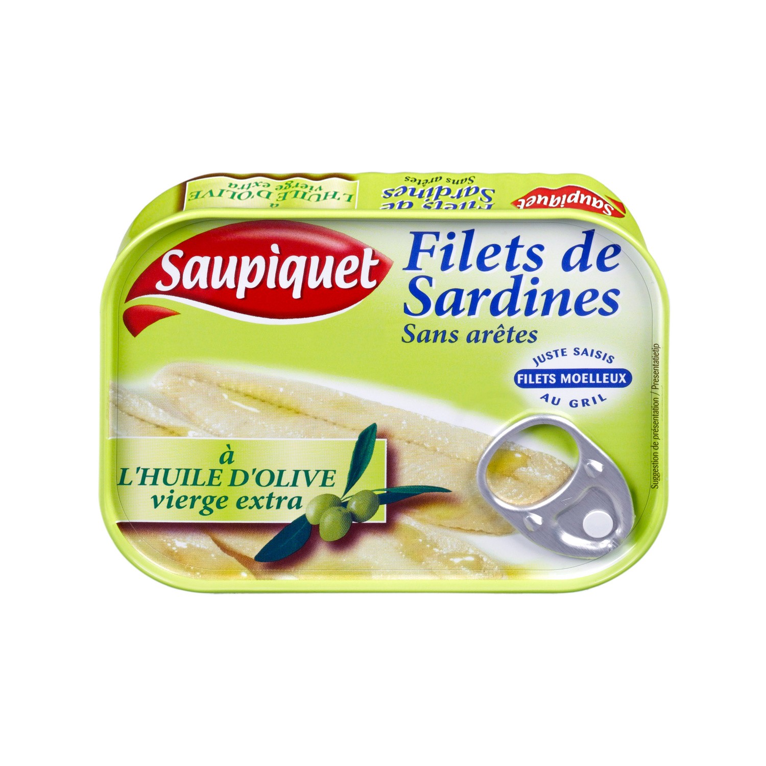 Filets de sardines à l'huile d'olive