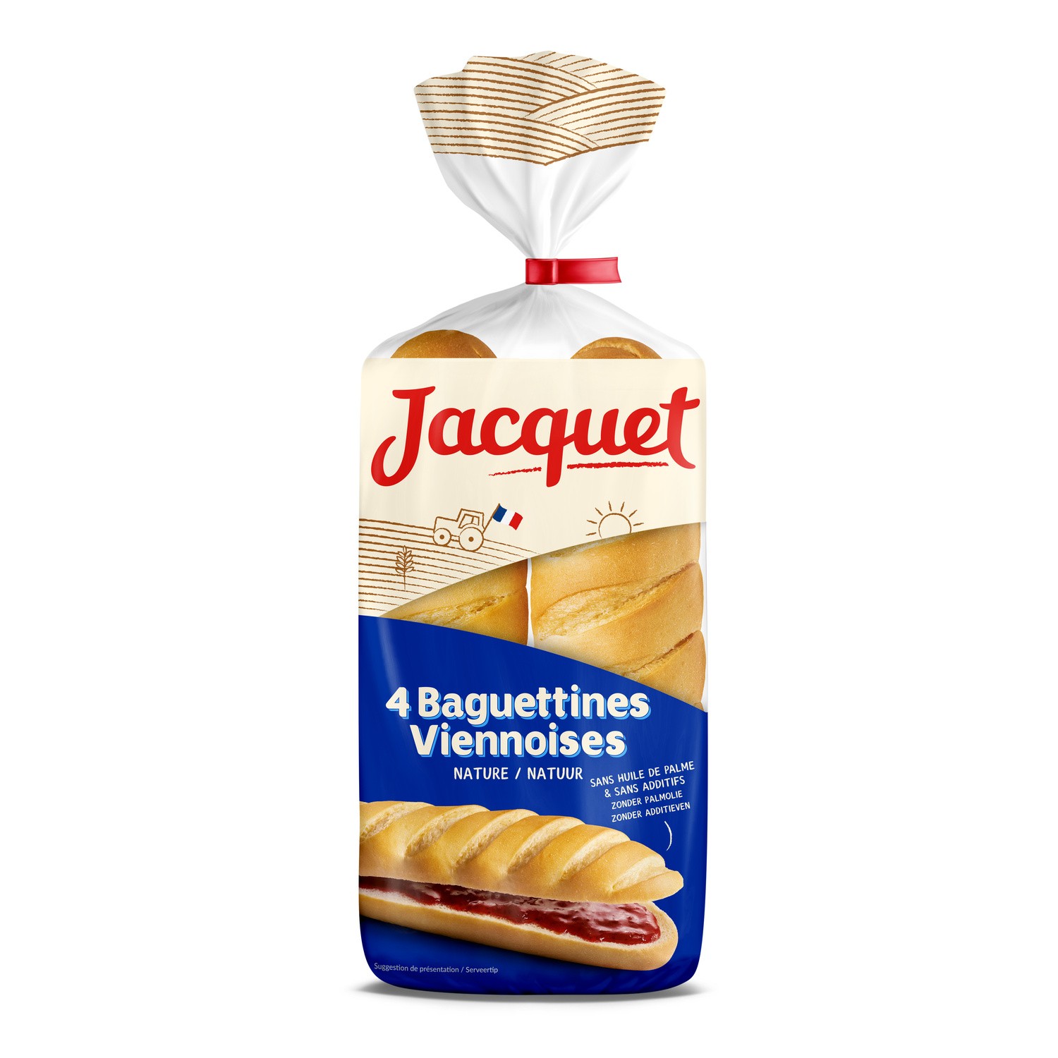 Pain de Mie complet sans sucres ajoutés - Jacquet - 550 g