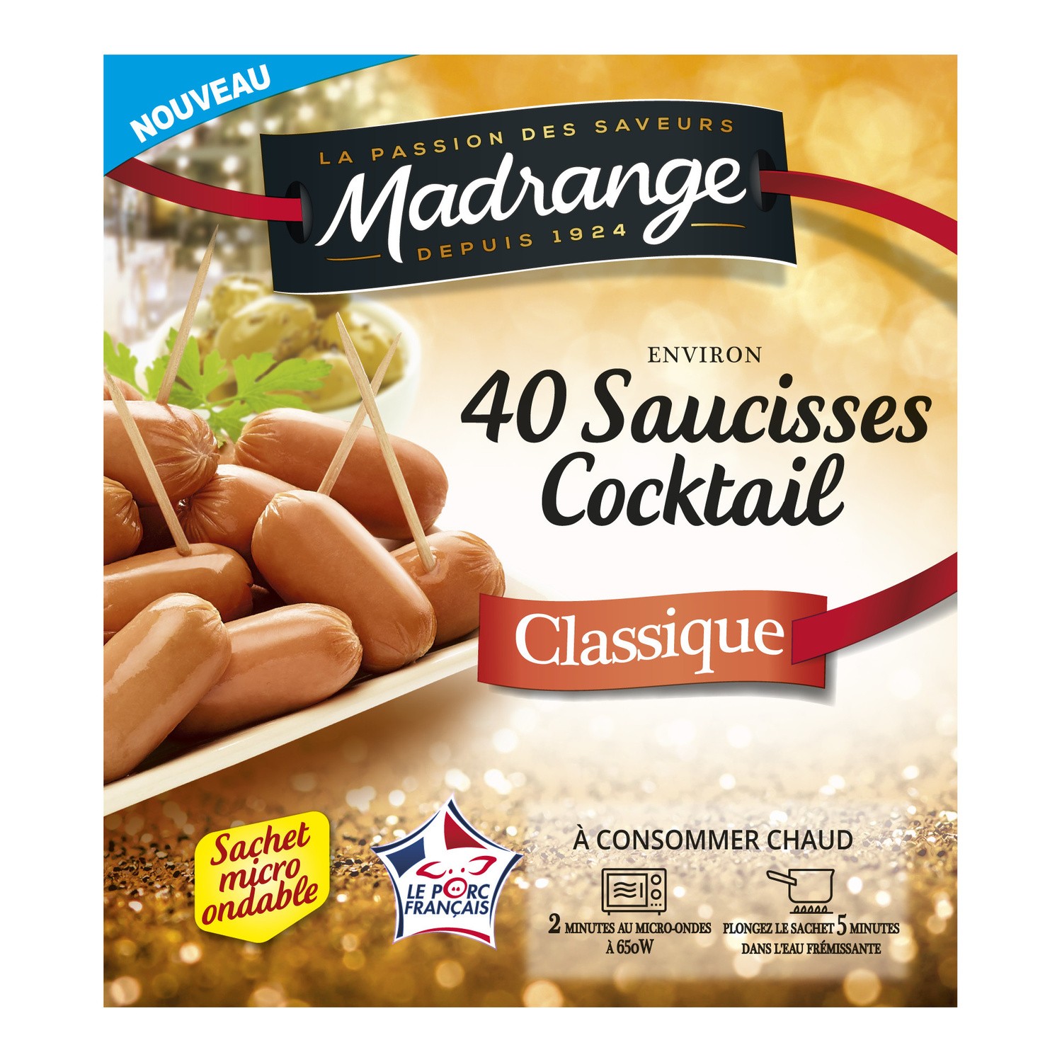 40 Saucisses Cocktail Classique