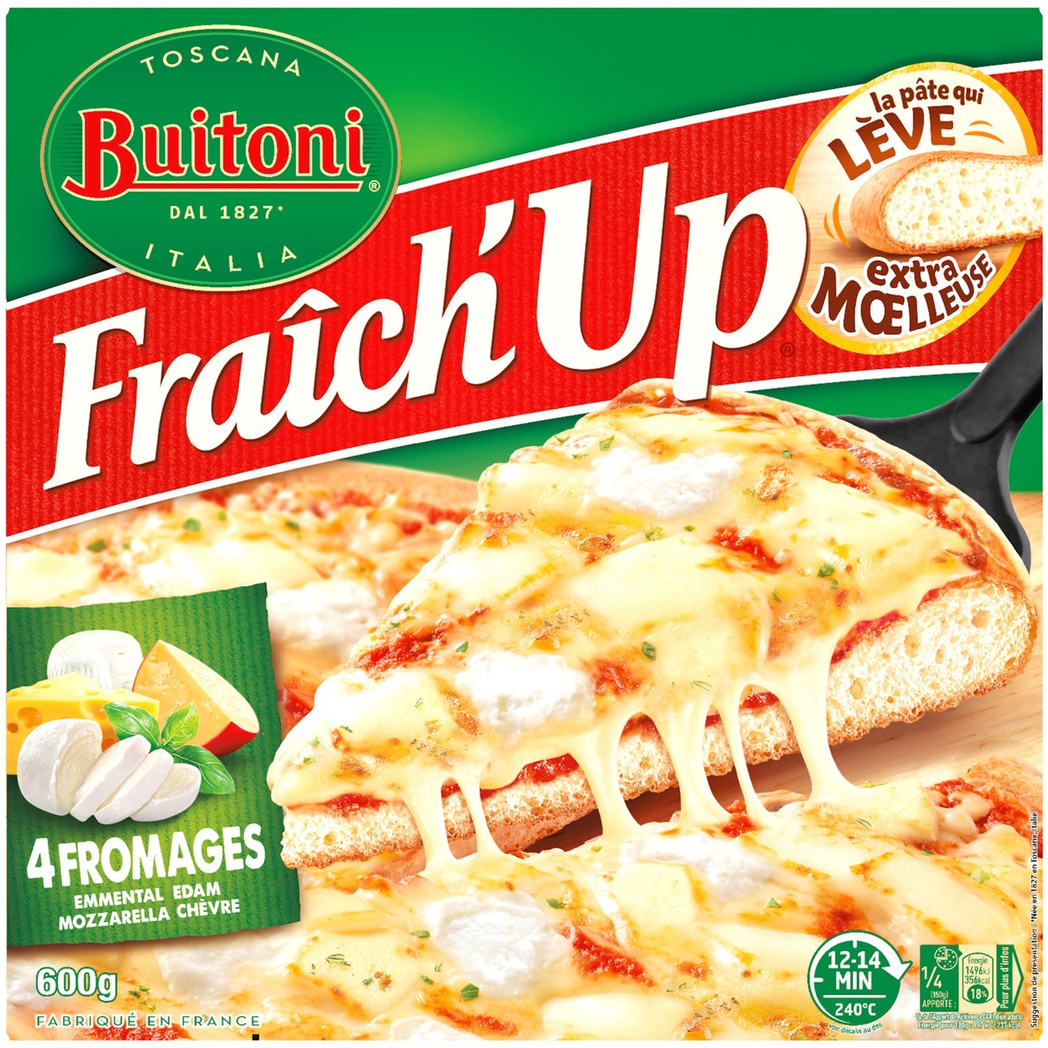 Pizza Fraîch'Up 4 Fromages