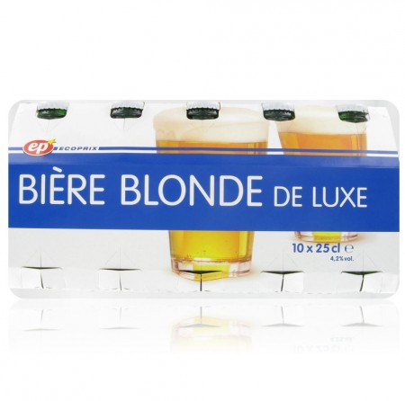 Bière blonde de luxe 4.2% vol