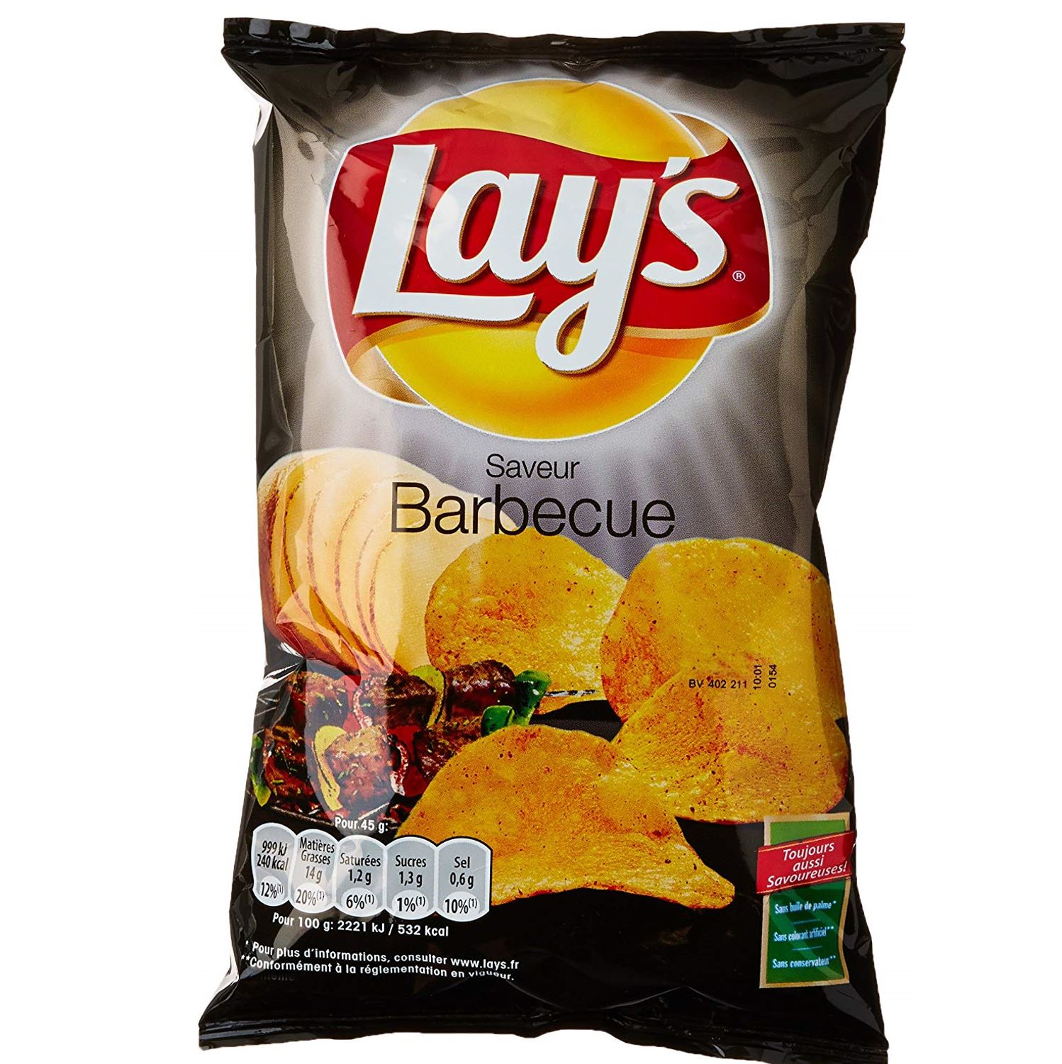 Chips saveur Barbecue