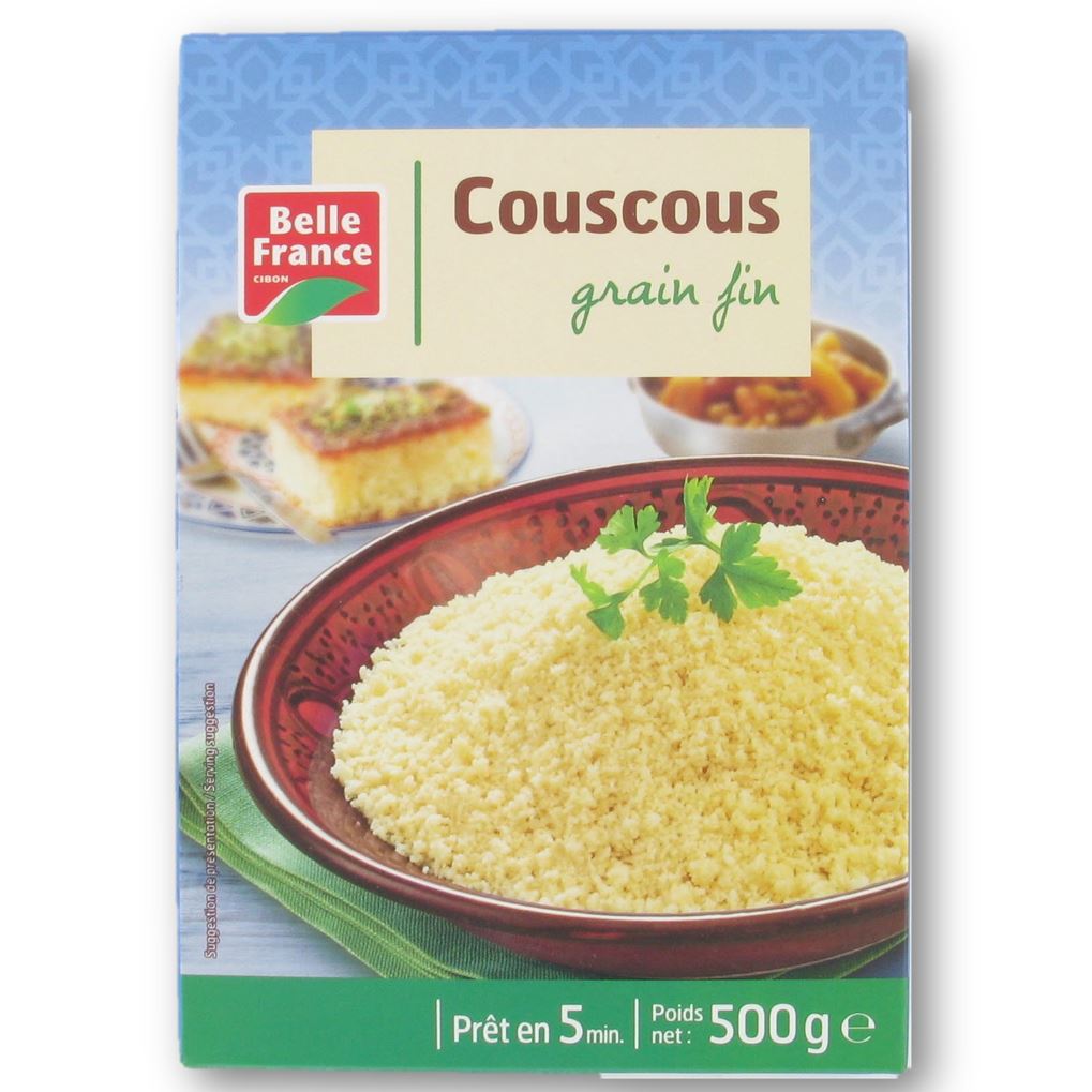Couscous grain fin