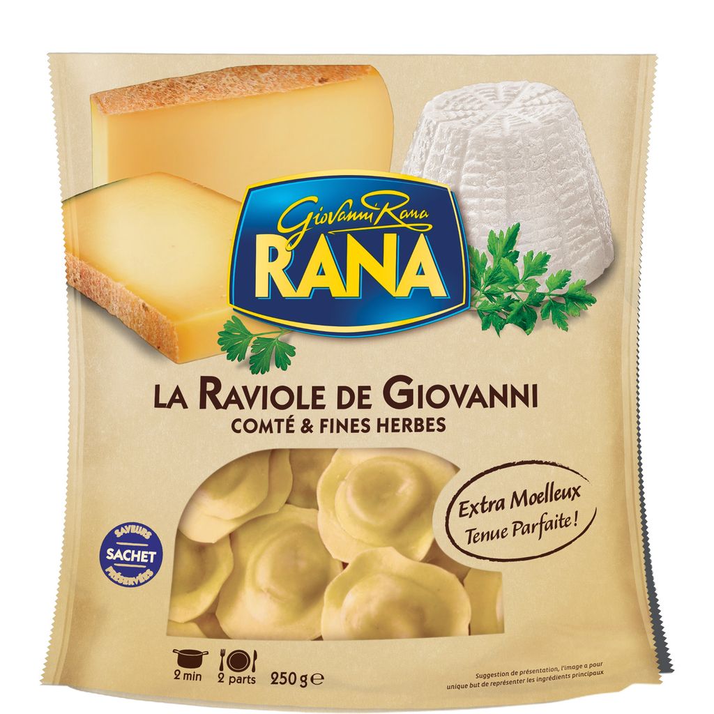 Raviolini au Jambon & Fromage Kiri ® - Giovanni Rana