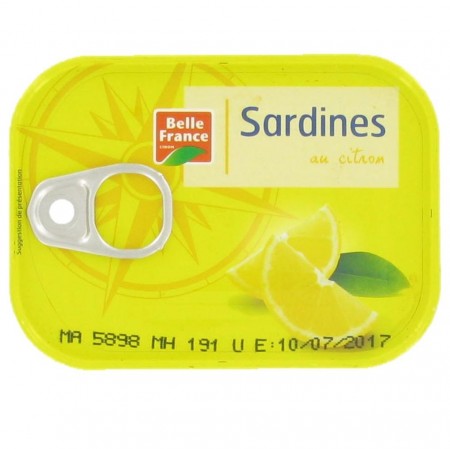 Sardine au citron