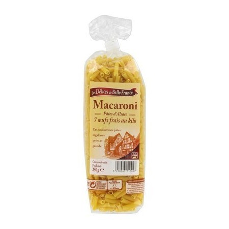 Pate alsace macaroni aux ufs
