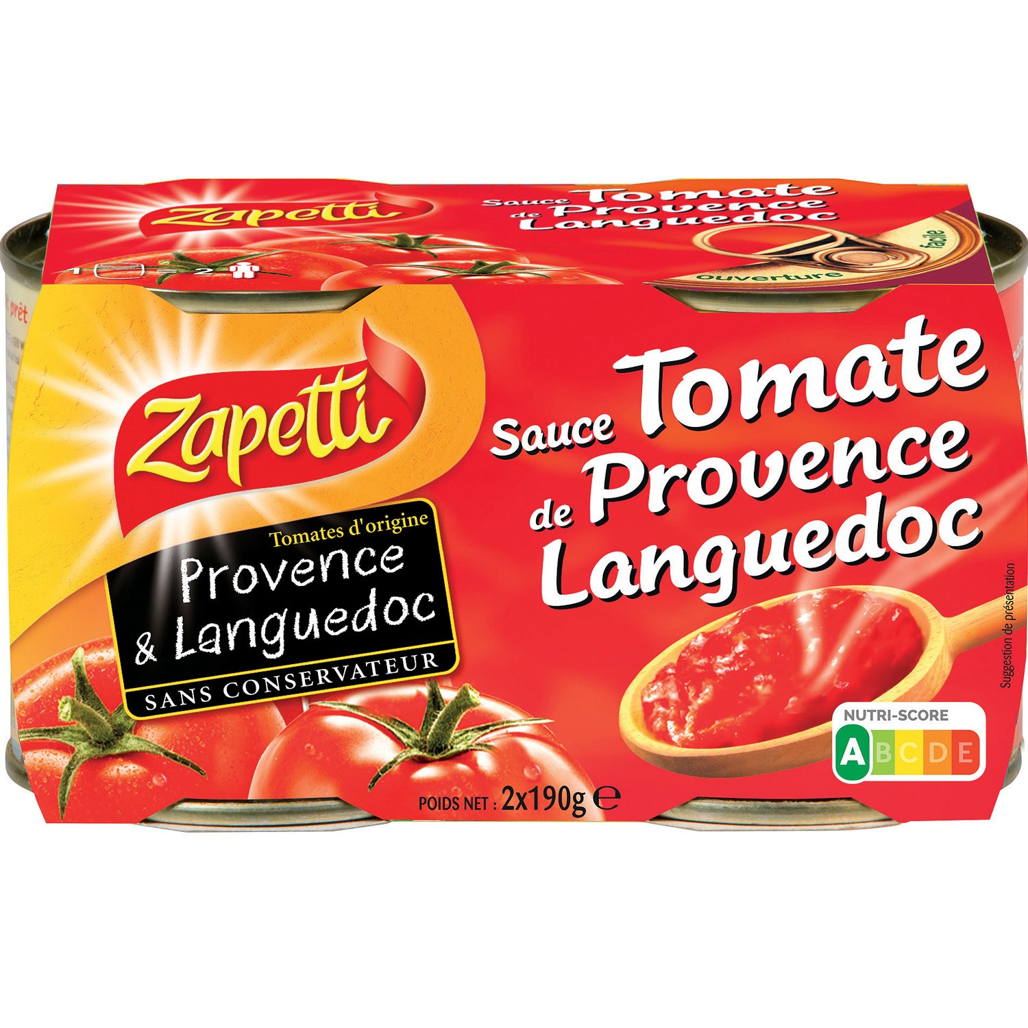 Sauce tomate de Provence Languedoc