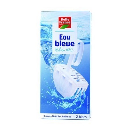 Bloc WC eau bleue x 2