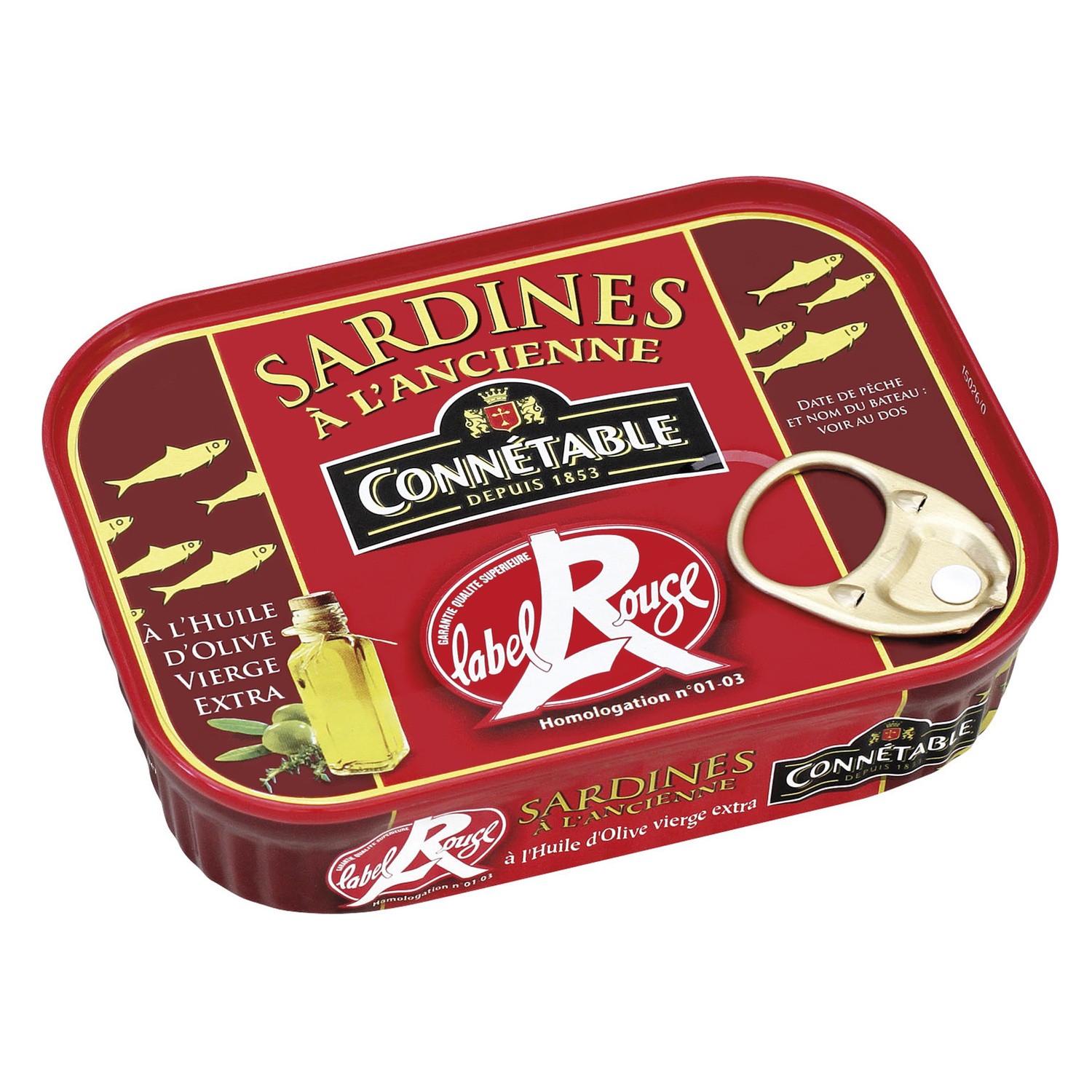 Sardine à l'Huile d'Olive Label Rouge