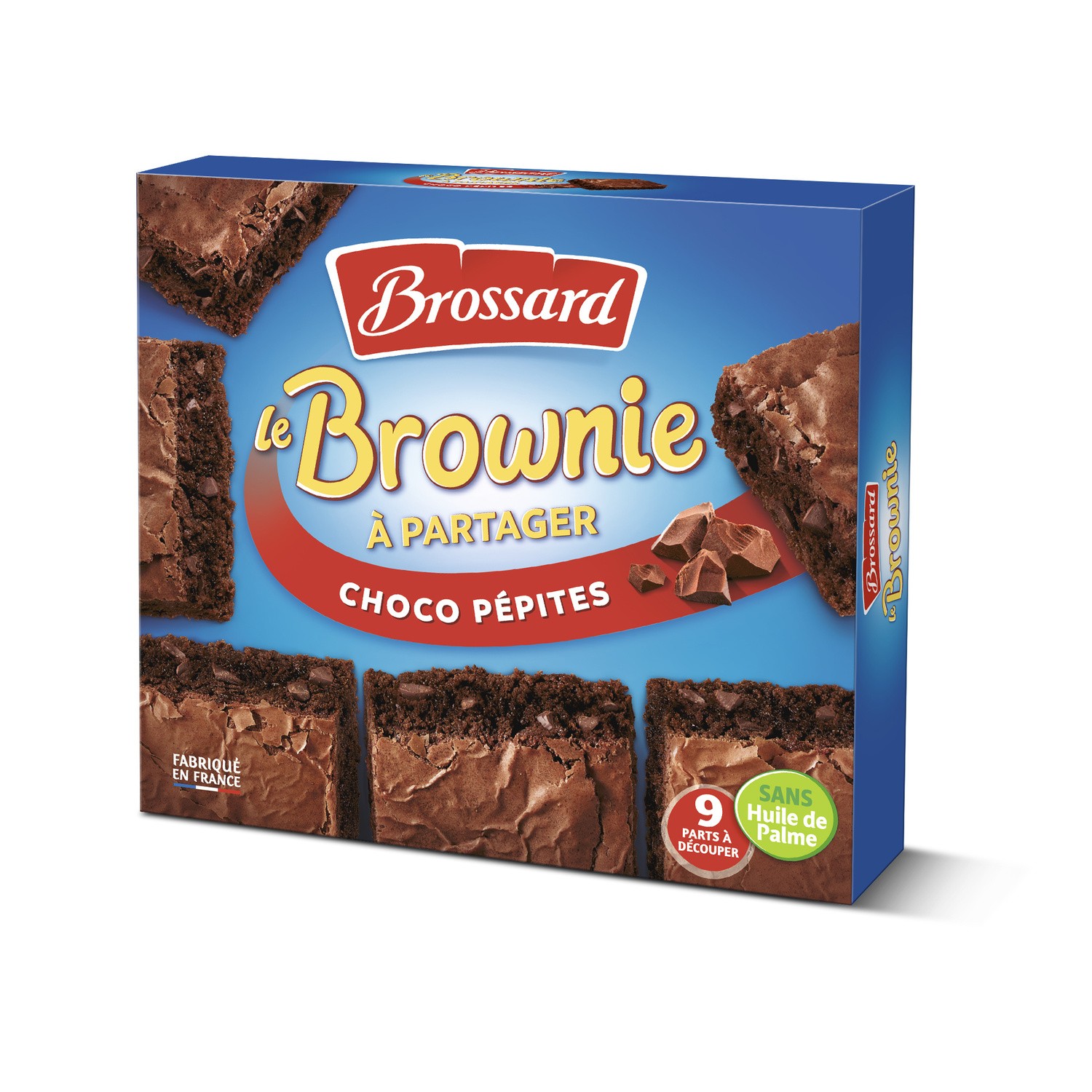Brownie à partager au pépites de chocolat