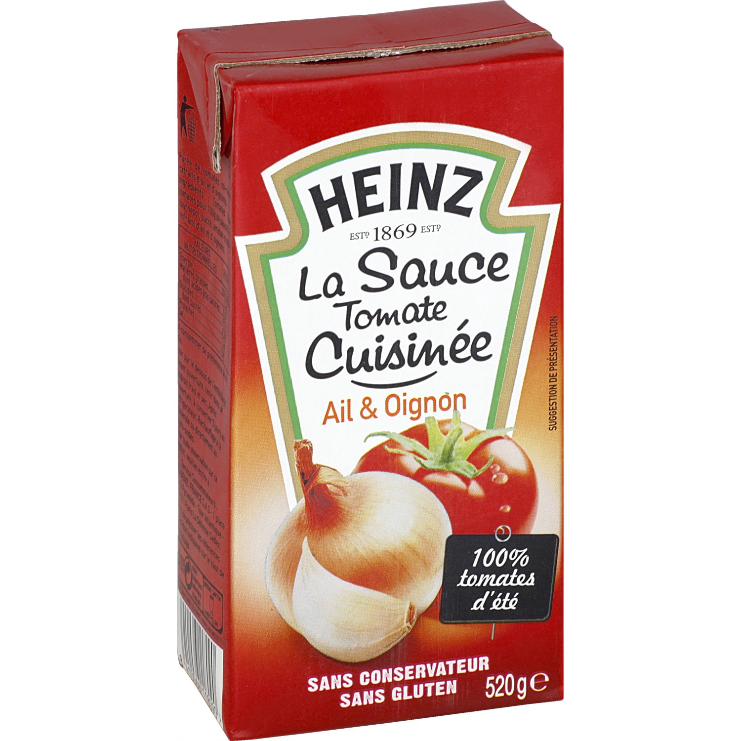 La Sauce Tomate Cuisinée Ail & Oignon