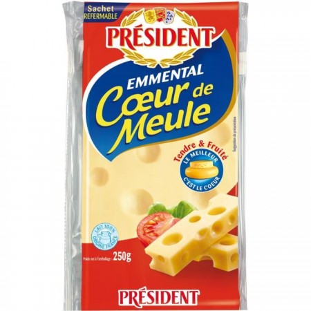fromage râpé fondant à l'Emmental - President - 50 g