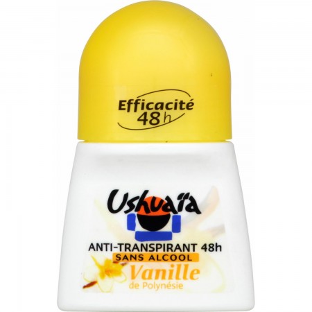 Déodorant antitranspirant parfum vanille