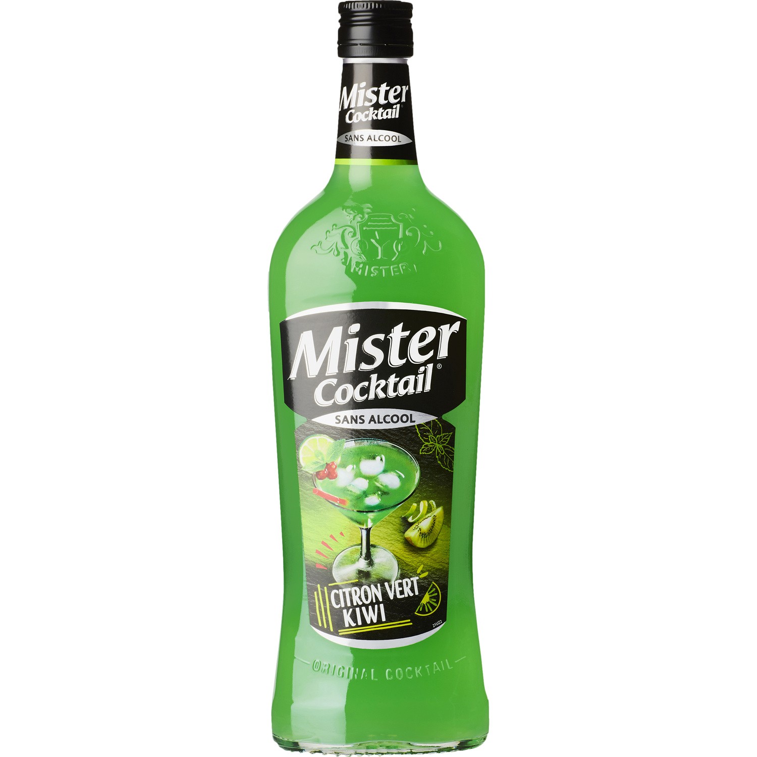 Cocktail sans alcool arôme citron vert & kiwi