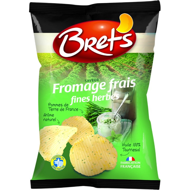 Chips saveur Fromage frais fines herbes