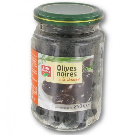 Olive noire à la grecque