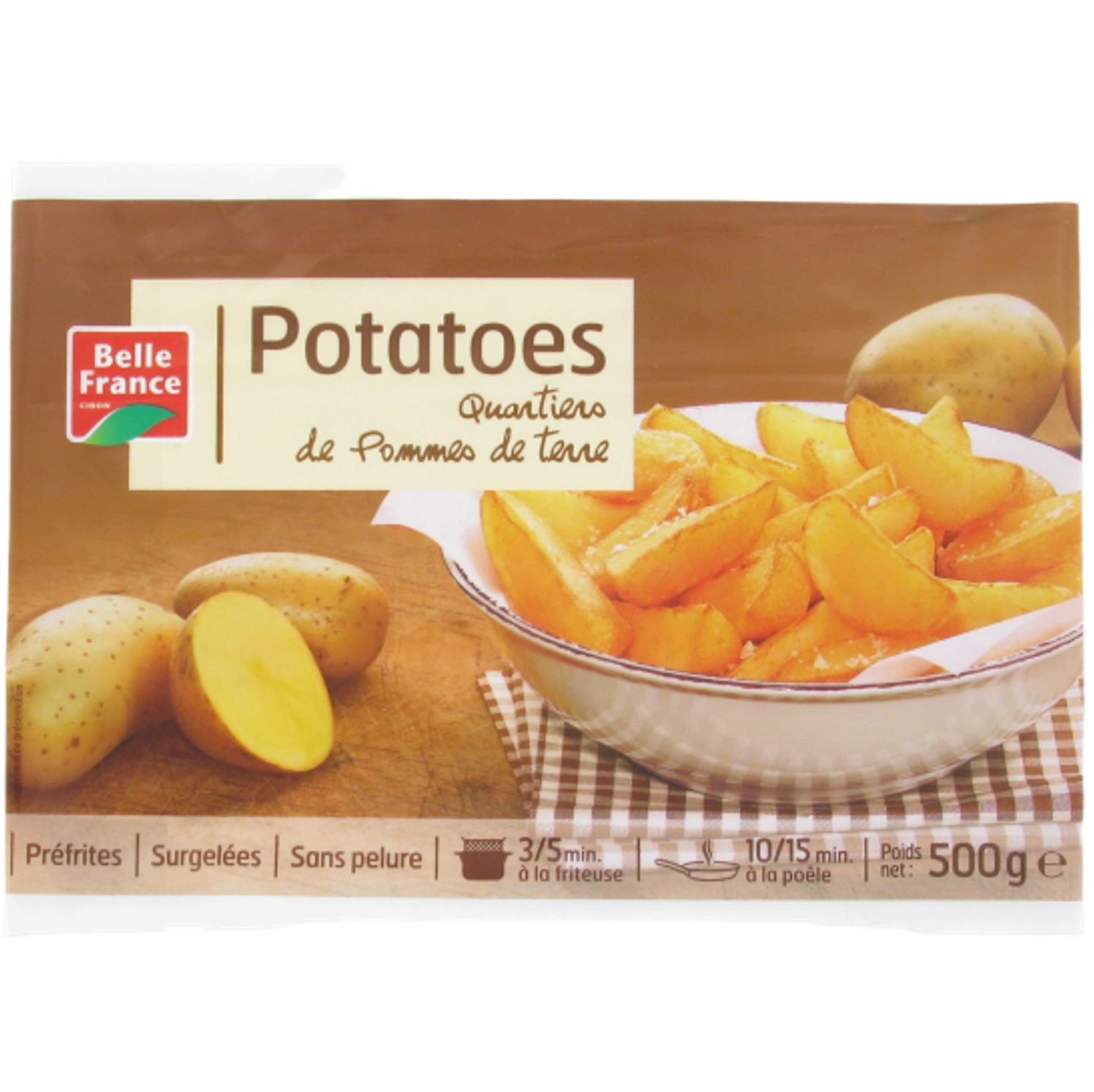 Potatoe quartier de pomme de terre