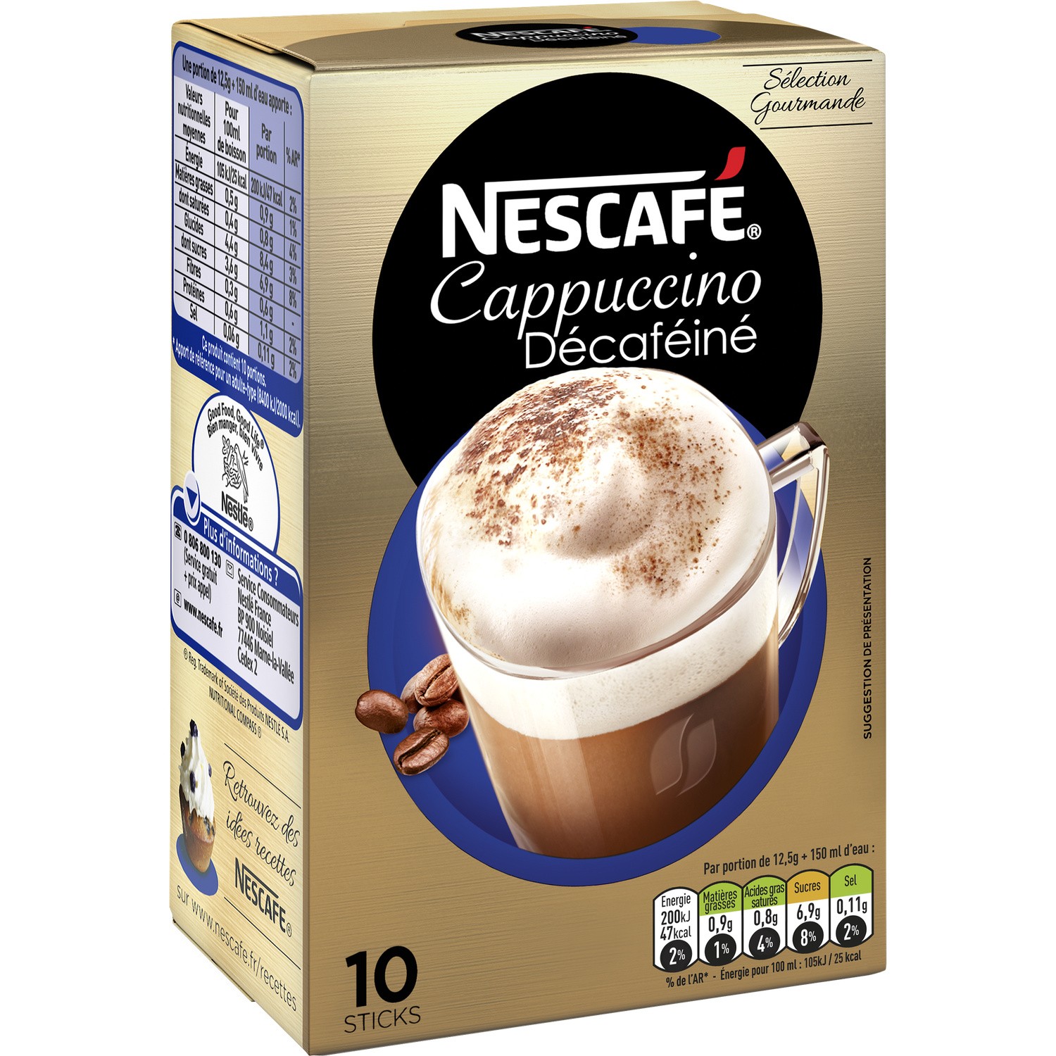 Sticks café Nescafe spécial filtre - Café en poudre Nescafé