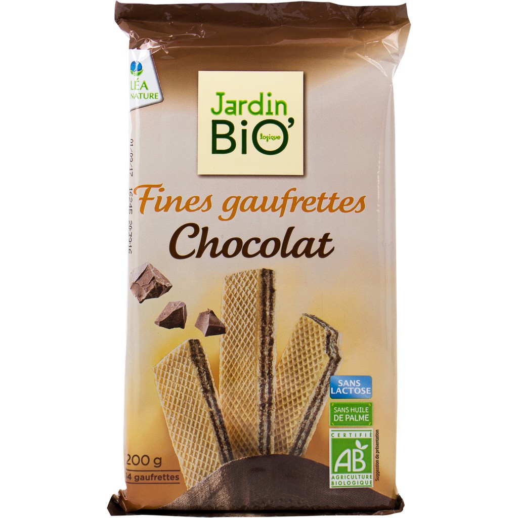 Vente Gaufrettes Cacao Noisettes - Biscuits - Léa Nature