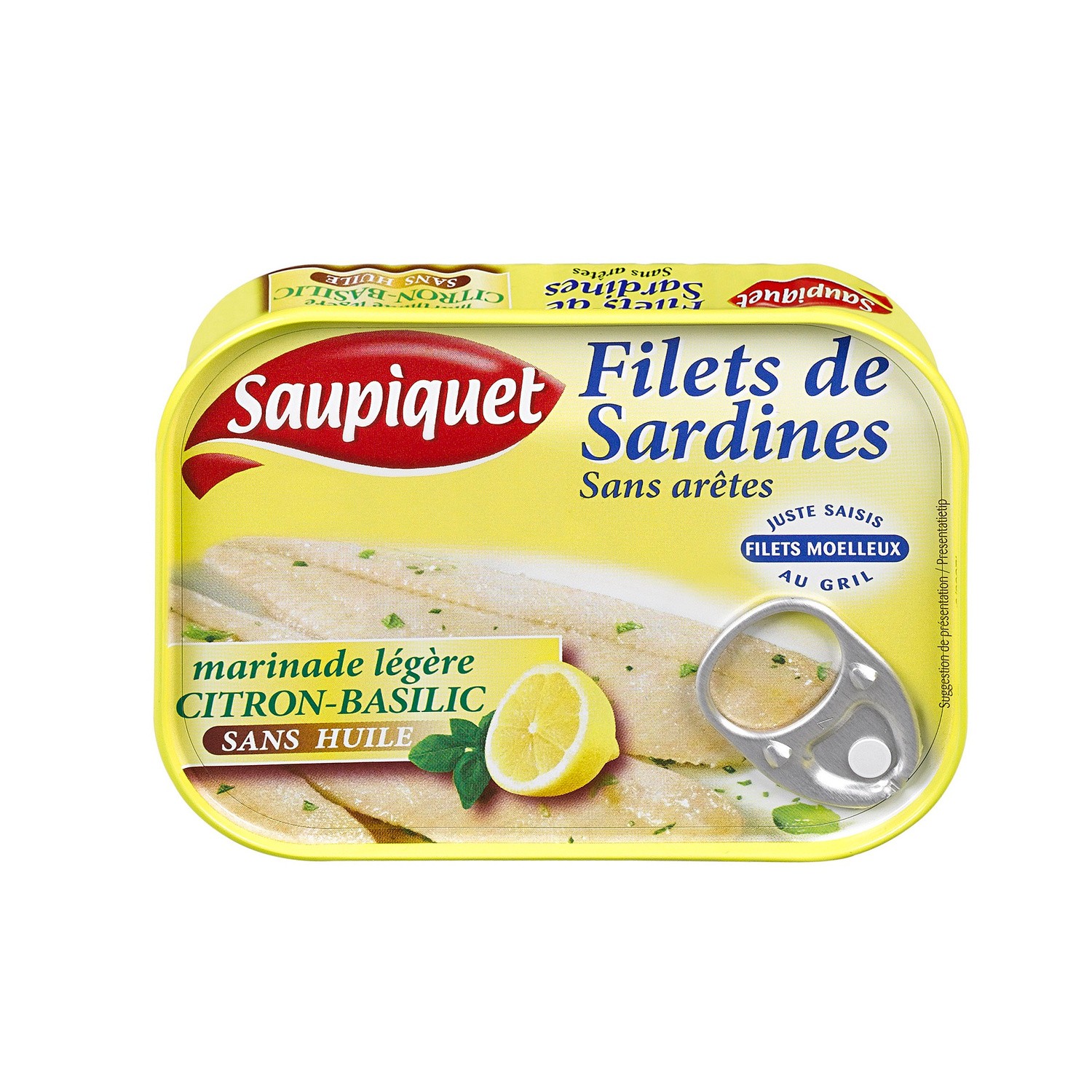 Filets de sardines marinées au citron