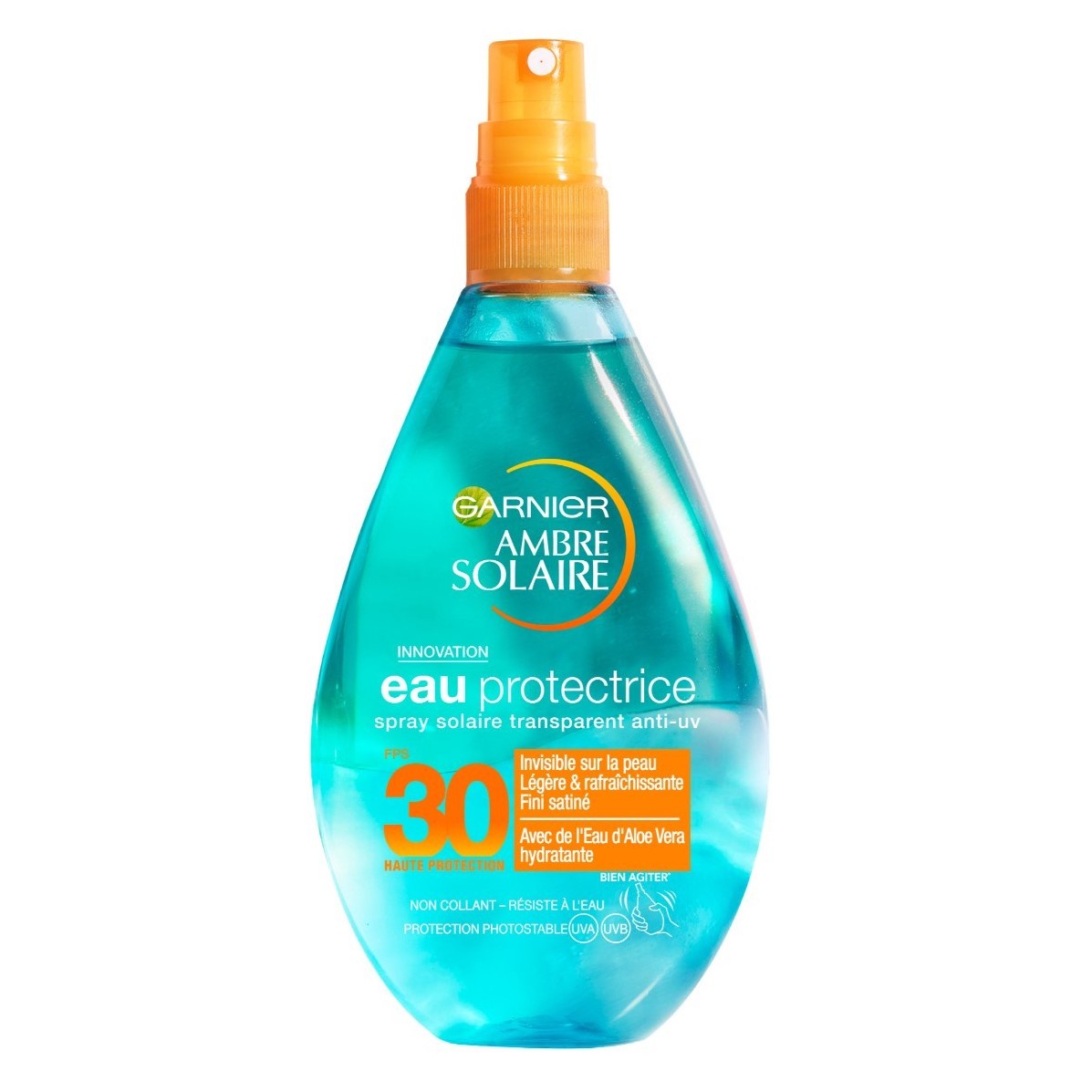 Eau Protectrice UV Water FPS30 Ambre solaire
